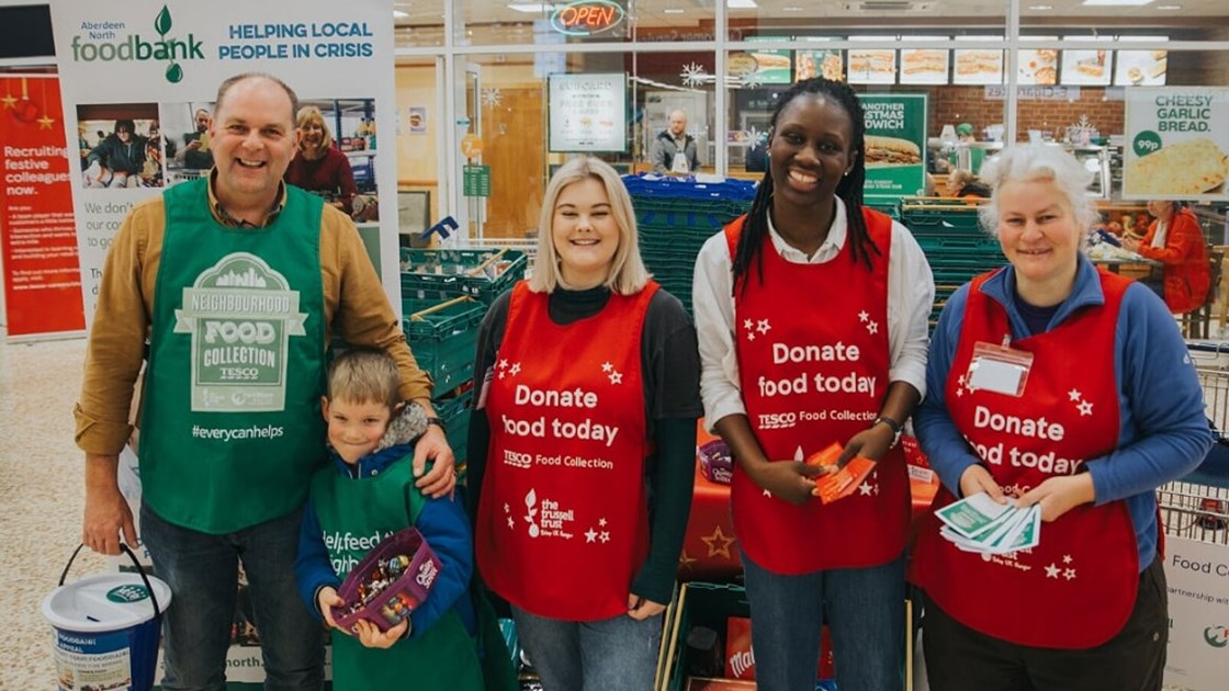 Aberdeen North Foodbank JustGiving