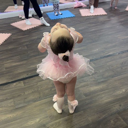 Sundai's baby ballet fundraiser for Tommys