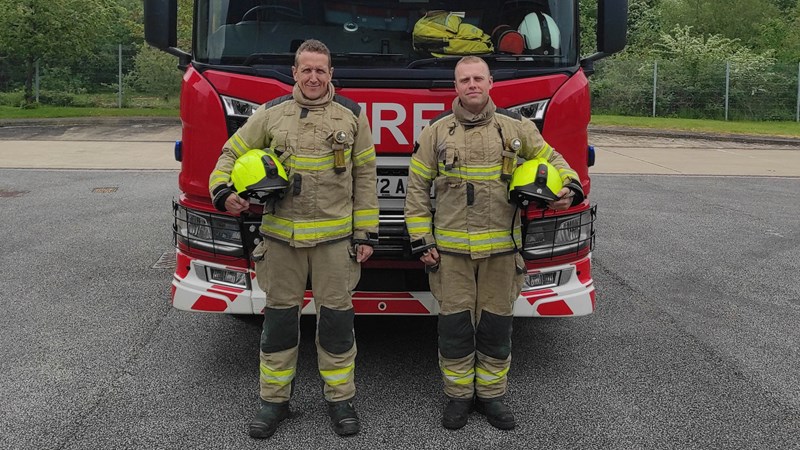 Matthew Lister is fundraising for Fire Fighters Charity