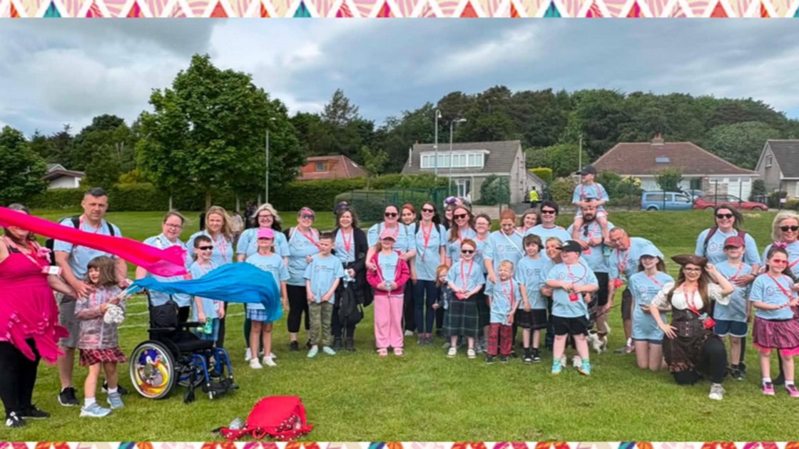 Team Early Intervention at the 2026 Aberdeen Kiltwalk
