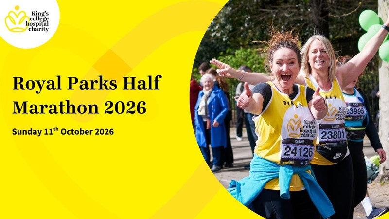Team King's Royal Parks Half Marathon 2026 - JustGiving