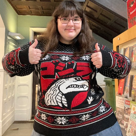 Sarah Miles - Christmas Jumper Day