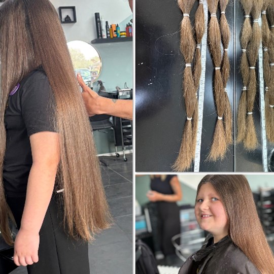 Sienna's fundraising page