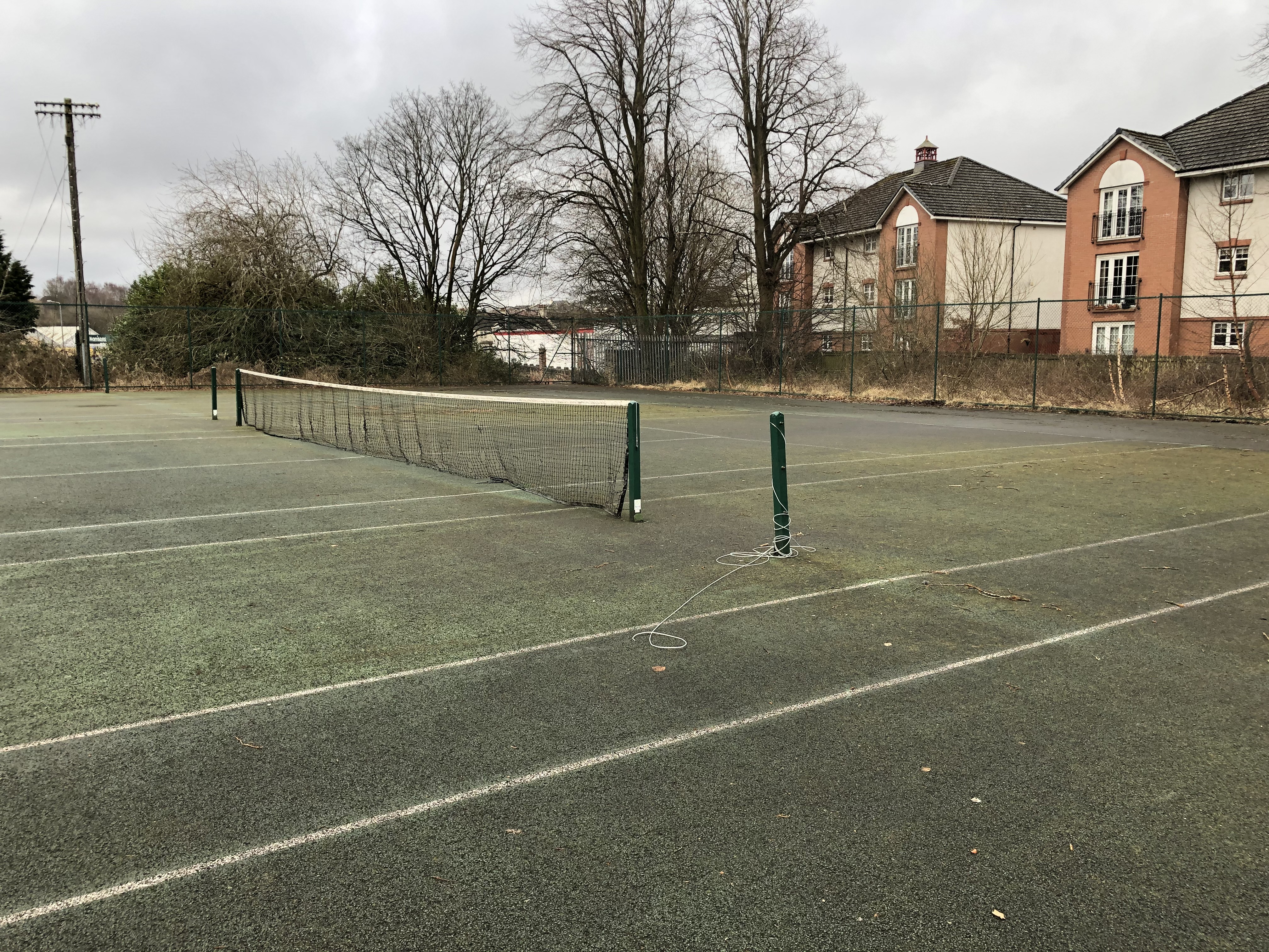 Crowdfunding to Improve Brodie Park Tennis Courts Paisley. For