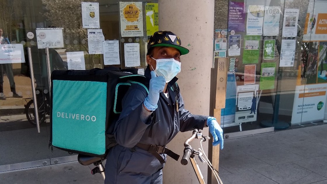 Support our food delivery service to the most vulnerable residents of