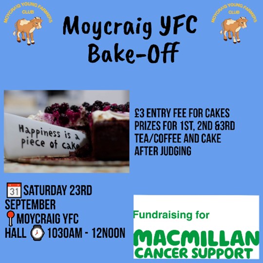Moycraig Young Farmers Coffee Morning