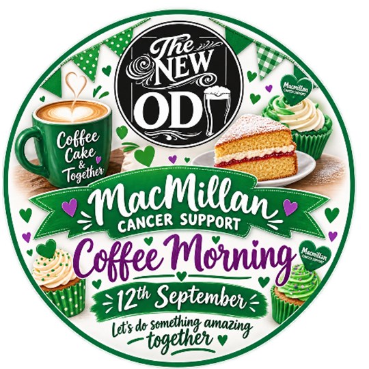 Macmillan Coffee Morning 2026