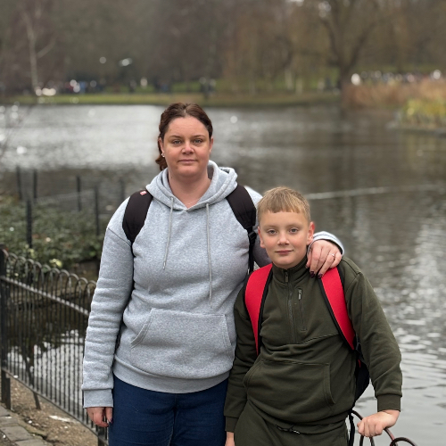 Zoe and Oscar's Walking Lent page