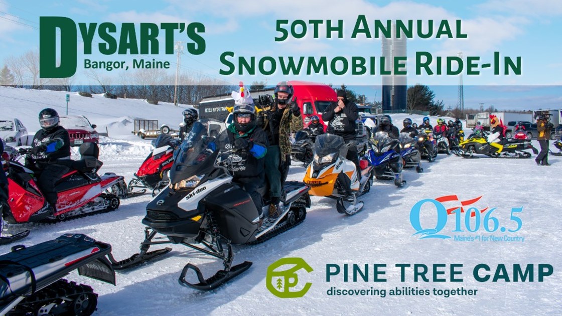 50th Annual Dysart's Snowmobile RideIn & Q106.5 Egg Ride to benefit