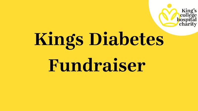 King's Diabetes Fundraiser - JustGiving