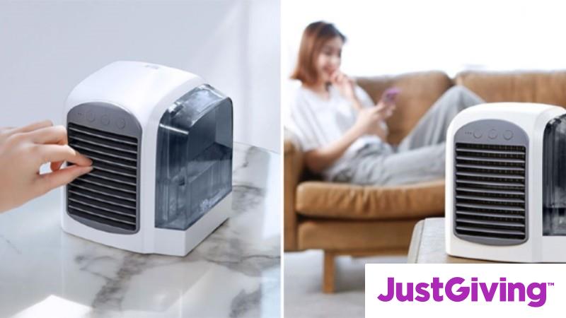Crowdfunding to Breeze Maxx Portable Air Conditioner on JustGiving