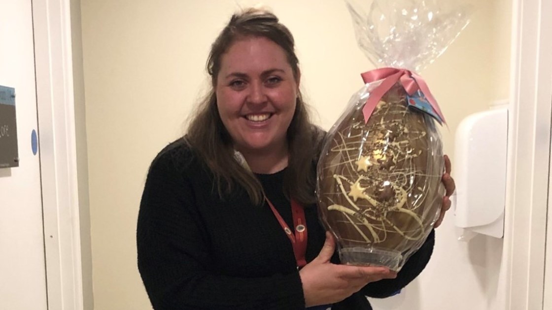 1.5kg Giant Easter Egg Raffle JustGiving