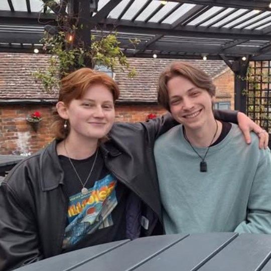 TJ and Taran walk The Ridgeway