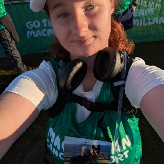 Francesca's fundraising page