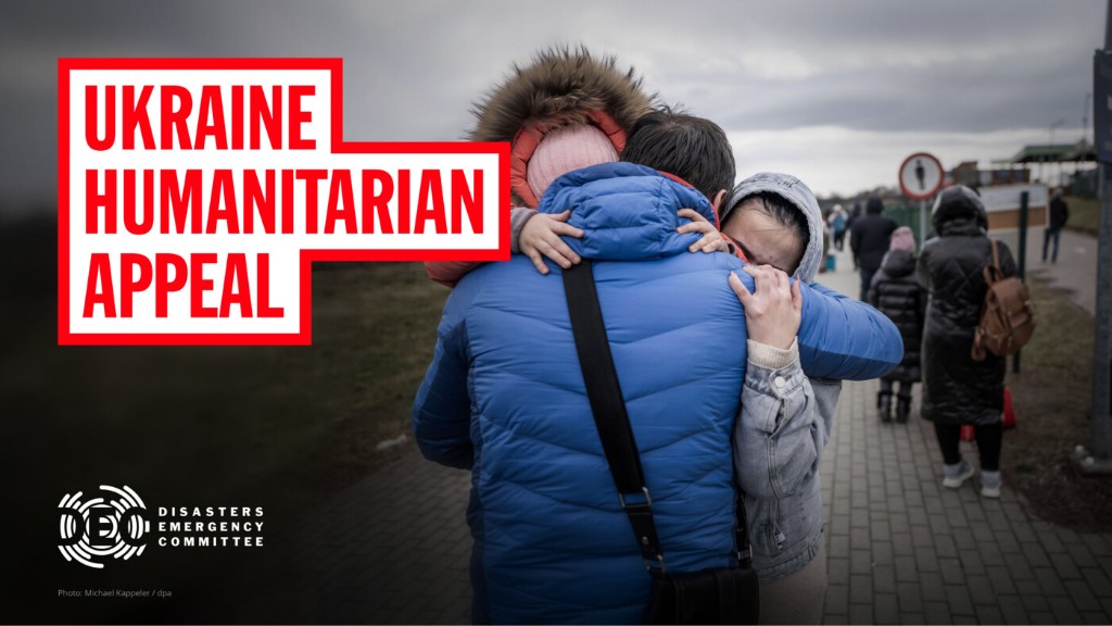 DEC Ukraine Humanitarian Appeal - JustGiving