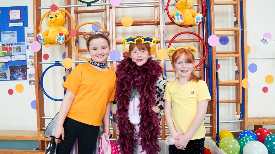 Miss Cooper is fundraising for BBC Children in Need