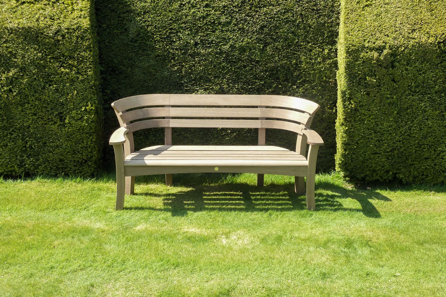 Gaze burvill curved discount bench