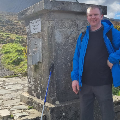 Trevor's fundraising page