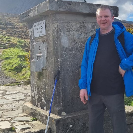 Trevor's fundraising page
