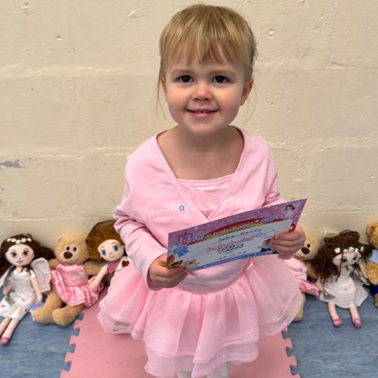 Sofia's Baby Ballet Danceathon Page
