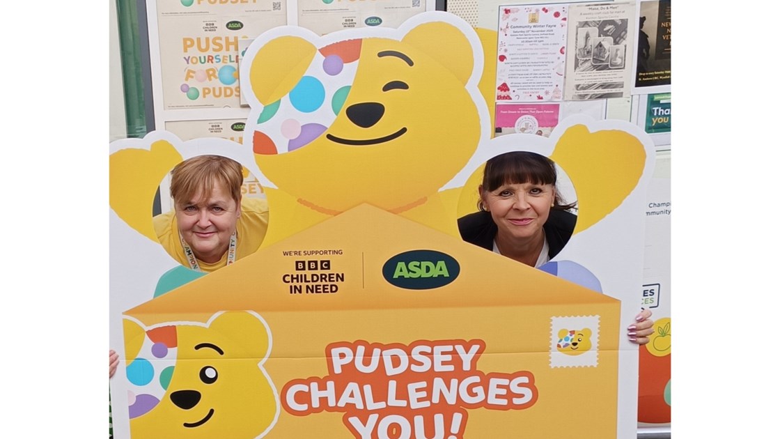 Asda Gosforth is fundraising for BBC Children in Need