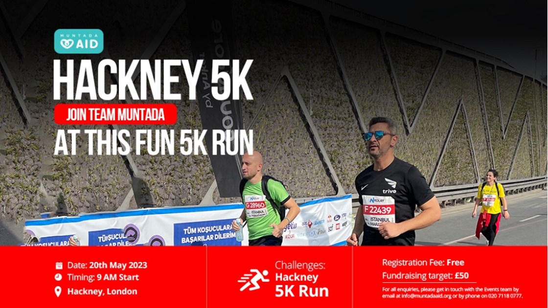 HACKNEY 5K RUN 2023 JustGiving