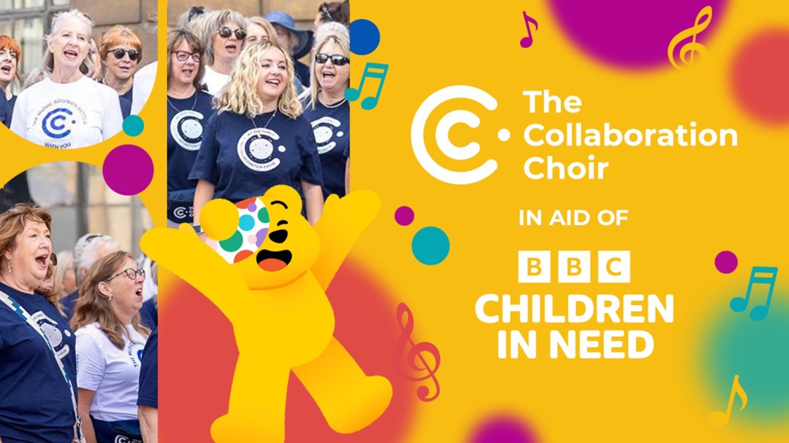 The Collaboration Choir is fundraising for BBC Children in Need