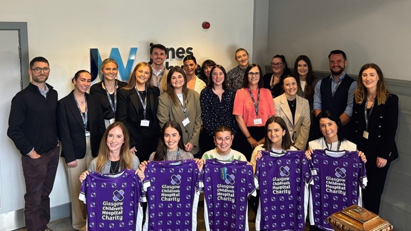 Jones Whyte Supporting Glasgow Children's Hospital Charity - JustGiving