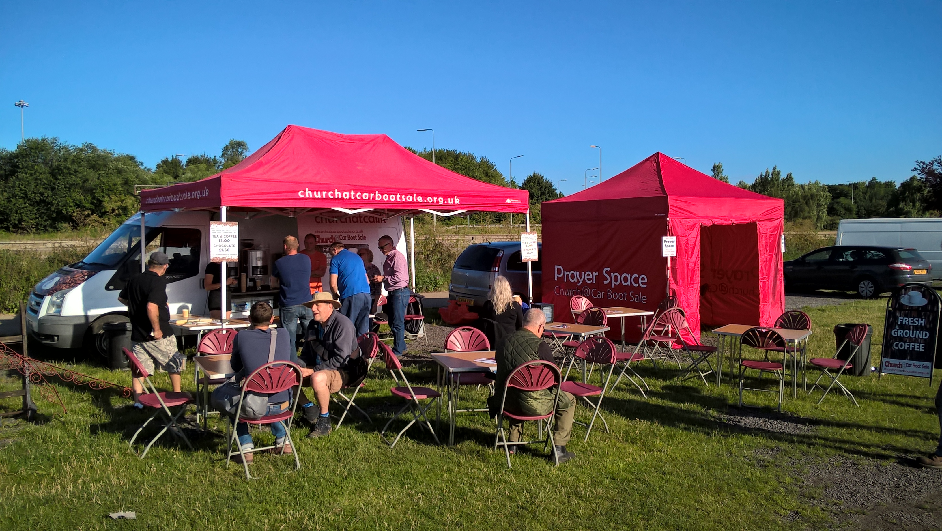 Crowdfunding to buy a van to replace the one recently stolen. This will