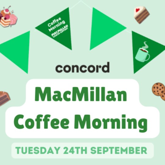 Concord Macmillan Coffee Morning 2024