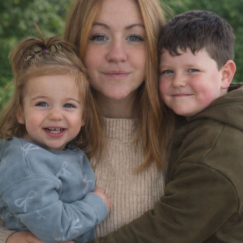 Demi's fundraising page