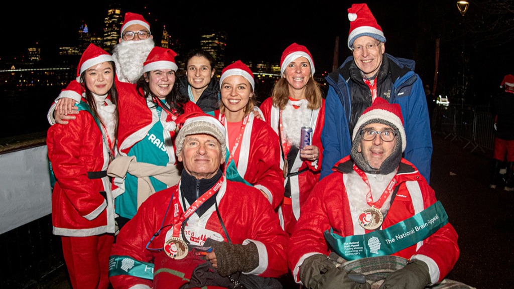 #TeamBrainAppeal Santa In The City 2024 - JustGiving