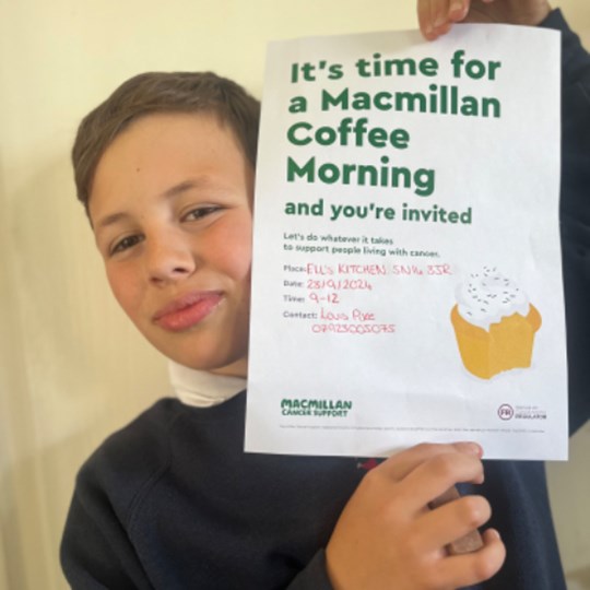 Macmillan Coffee Morning 28092024