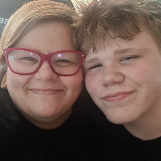 Michelle and Dirk's Hike for cancer fundraiser