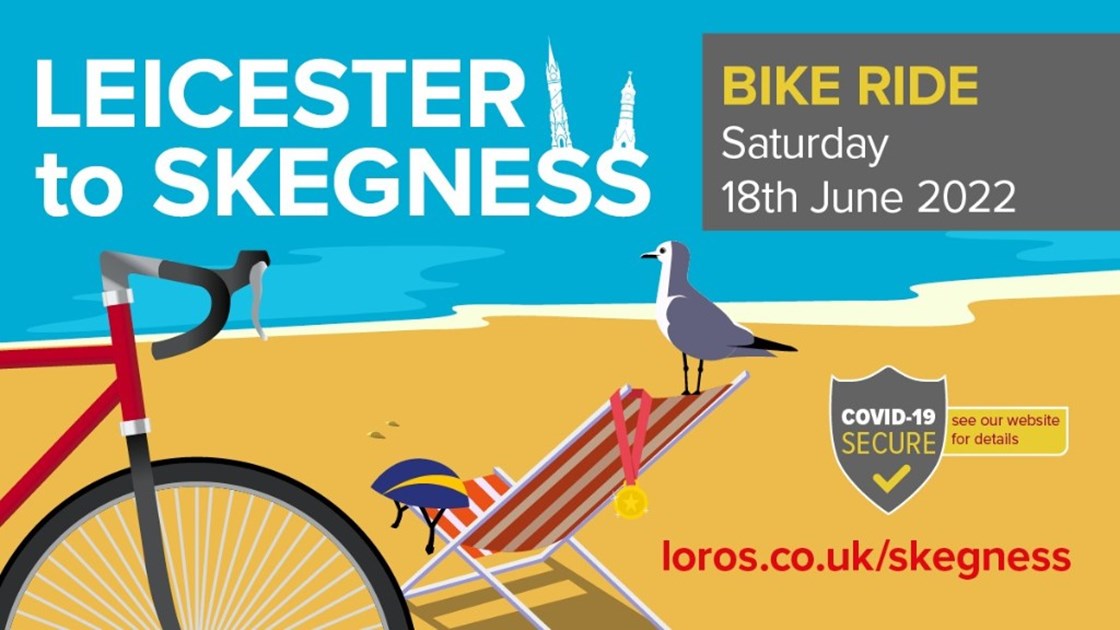 Leicester to Skegness Bike Ride 2022 JustGiving