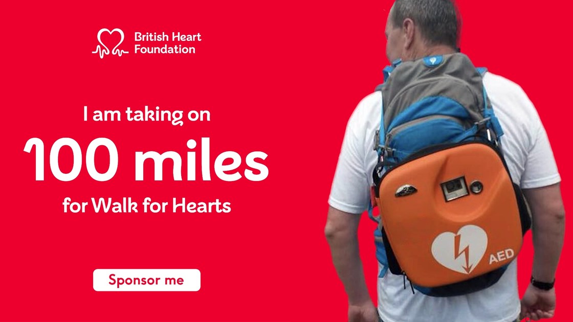 Nick's walk for Hearts 2026