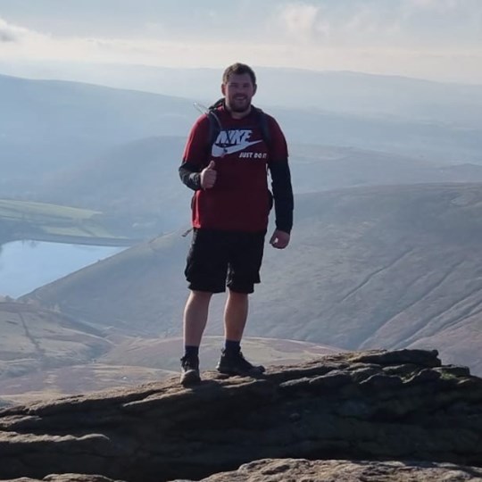 Aaron's fundraising page