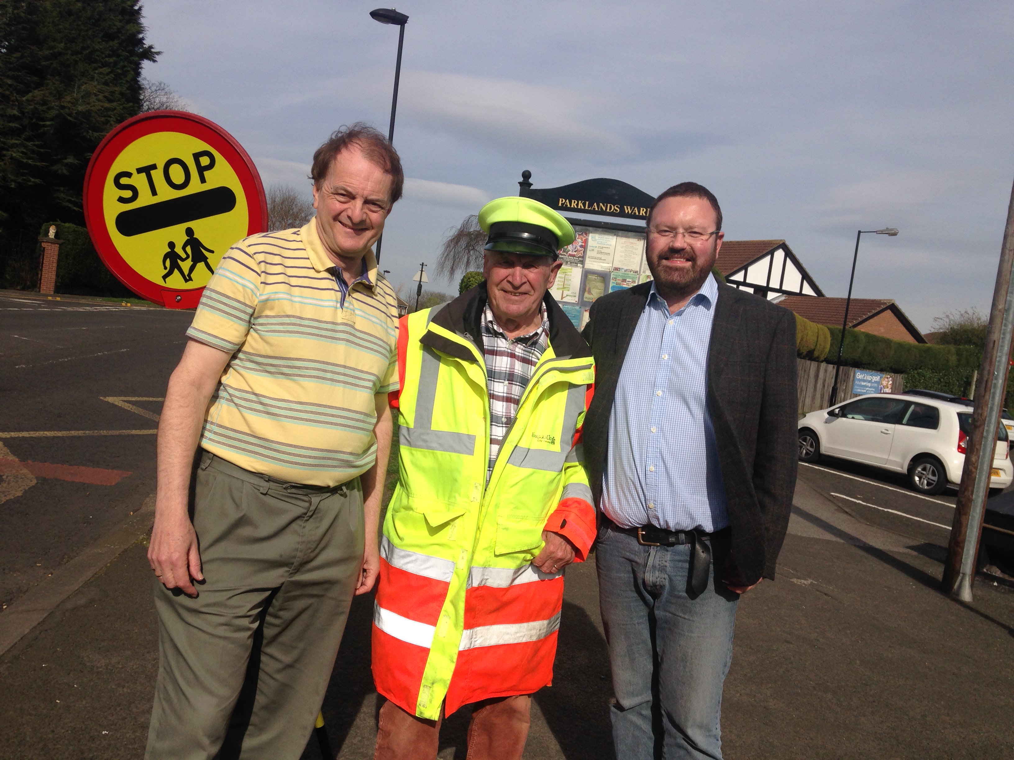 Crowdfunding to encourage giving for crossing patrol warden at Broadway East Gosforth switch