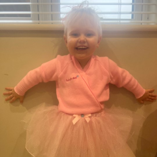 Maia's fundraising page