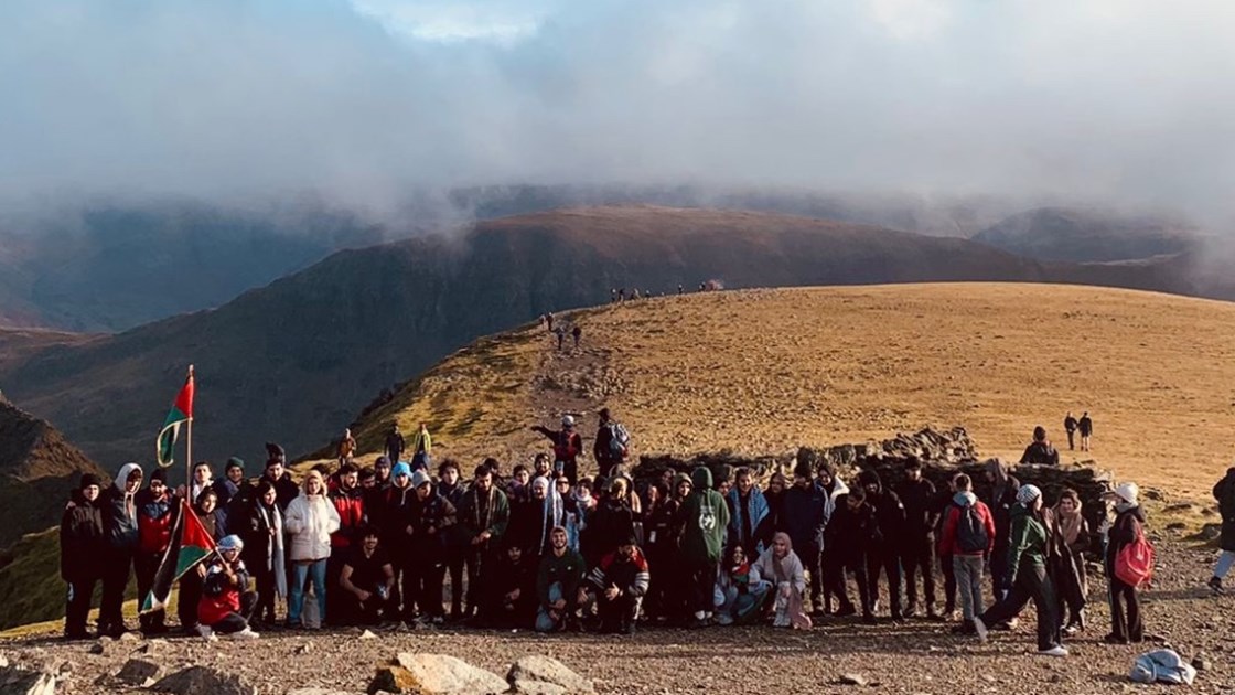FOP Hellvelyn Winter Charity Hike for Gaza is fundraising for Action