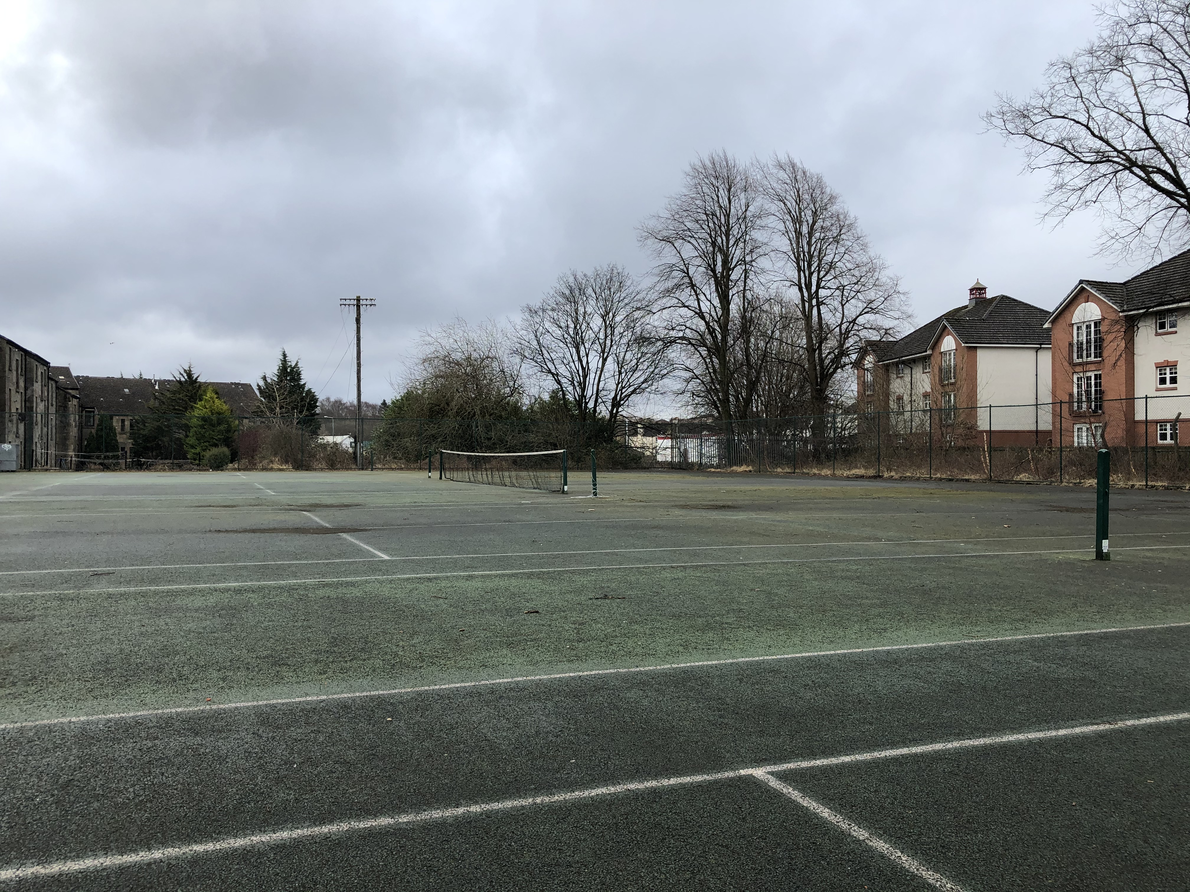 Crowdfunding to Improve Brodie Park Tennis Courts Paisley. For