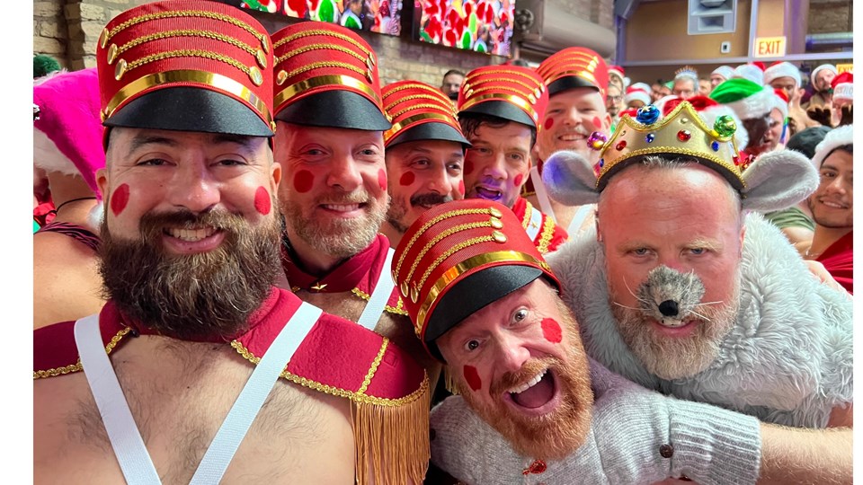 SparkyBear's Santa Speedo Run Fundraising