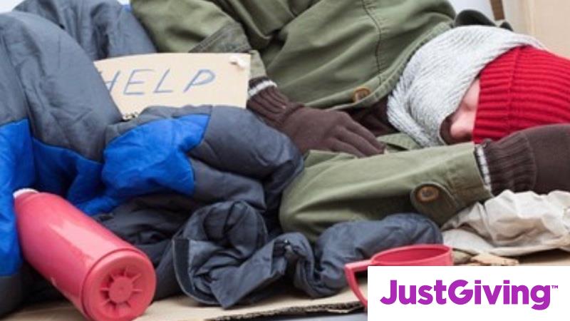 Crowdfunding to a local charity in Leeds called Hidden Homeless. They ...