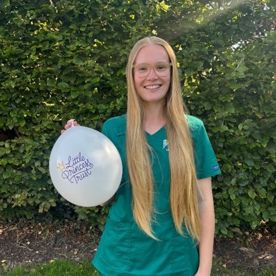 Lauren's fundraising page