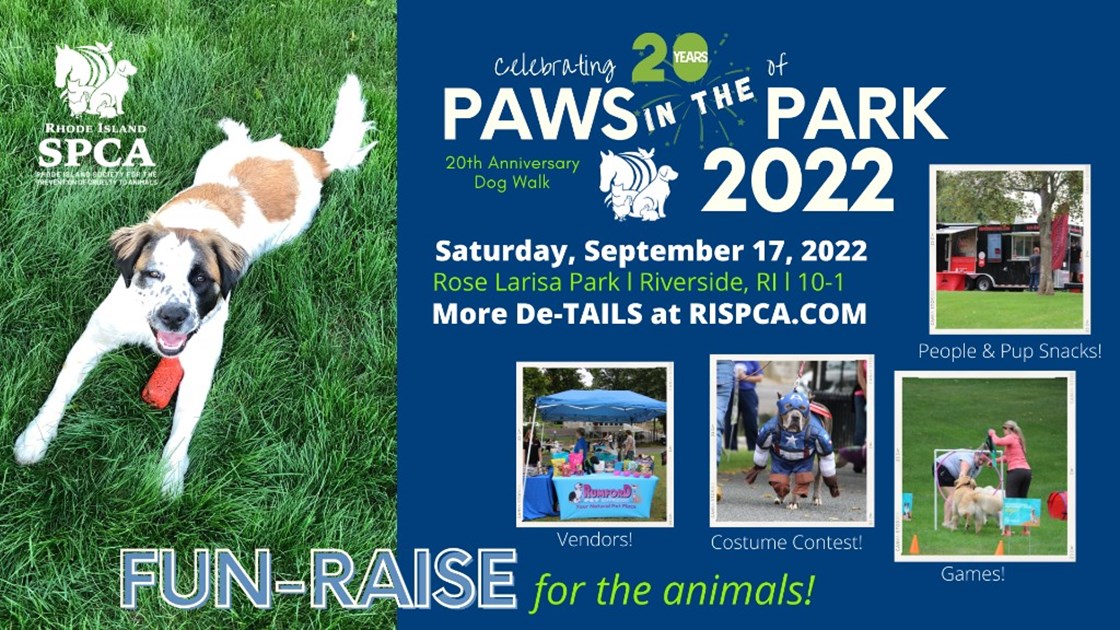 Paws in the Park 2022 JustGiving