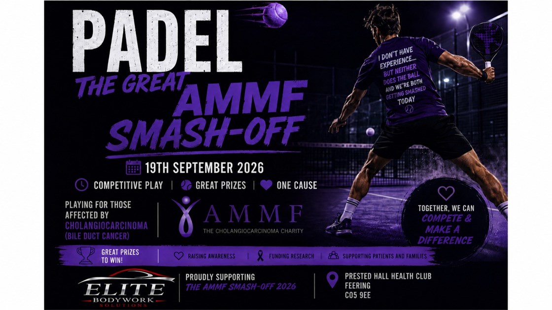 Adam Robson is fundraising for AMMF