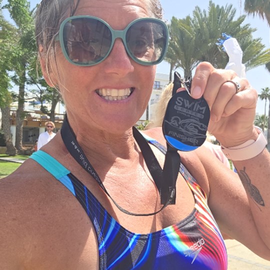 Vanessa's fundraising page