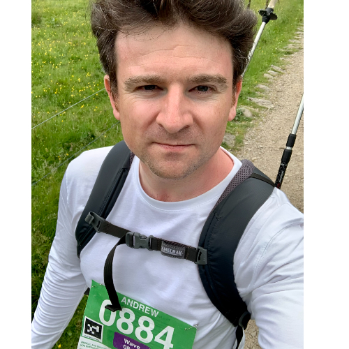 Andys fundraising page