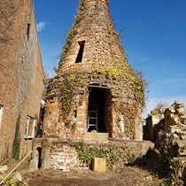 Winchcombe Pottery Bottle Kiln Restoration Project 