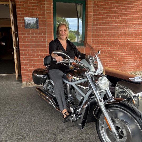 Corinne's fundraising page